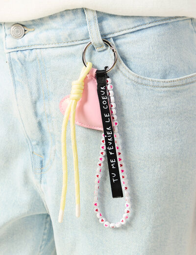 Porte-cl&eacute;s Atelier Beguin x Bonobo multicolore femme