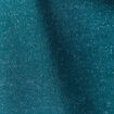 Sweat &agrave; capuche manches longues brillant bleu canard femme
