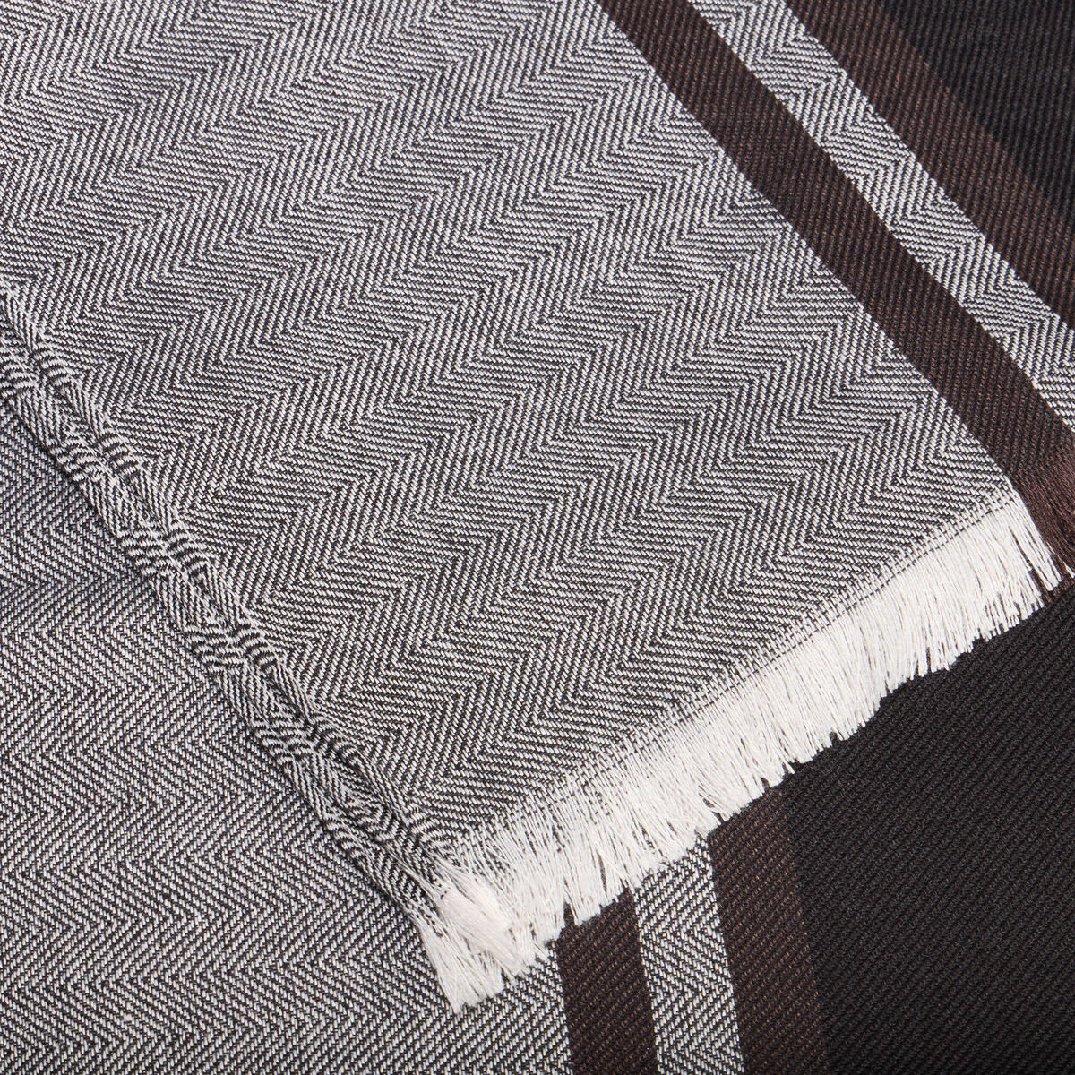 Foulard noir homme