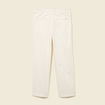 Pantalon droit longueur 32 ecru homme