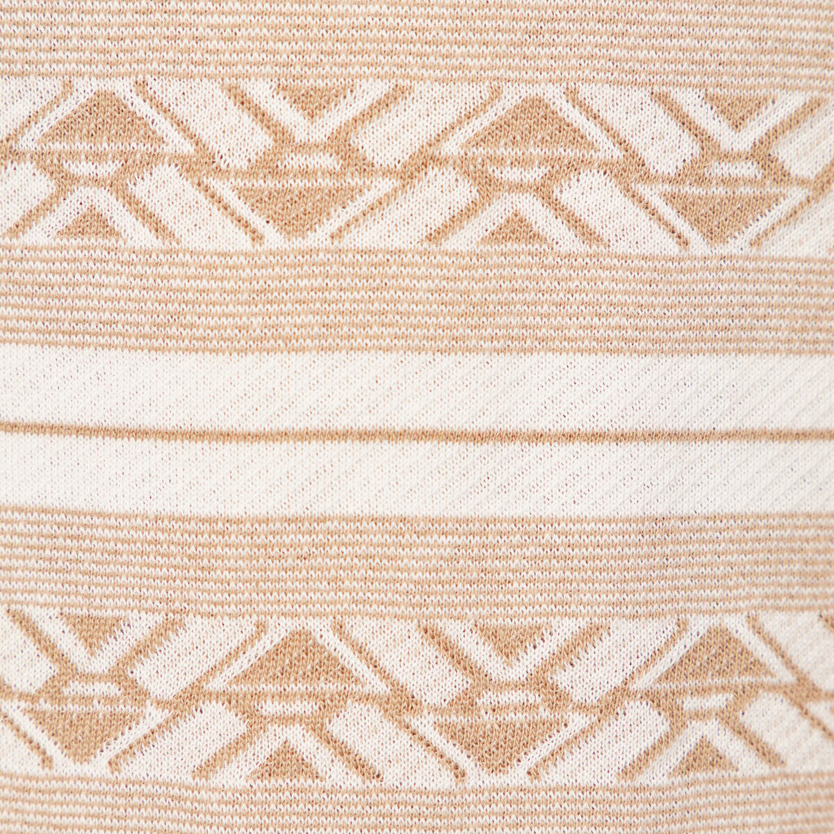 T-shirt manches courtes beige homme