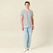 T-shirt manches courtes ecru homme