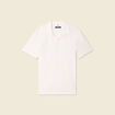 Polo manches courtes ecru homme