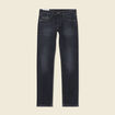 Jeans éco-responsable straight denim brut homme
