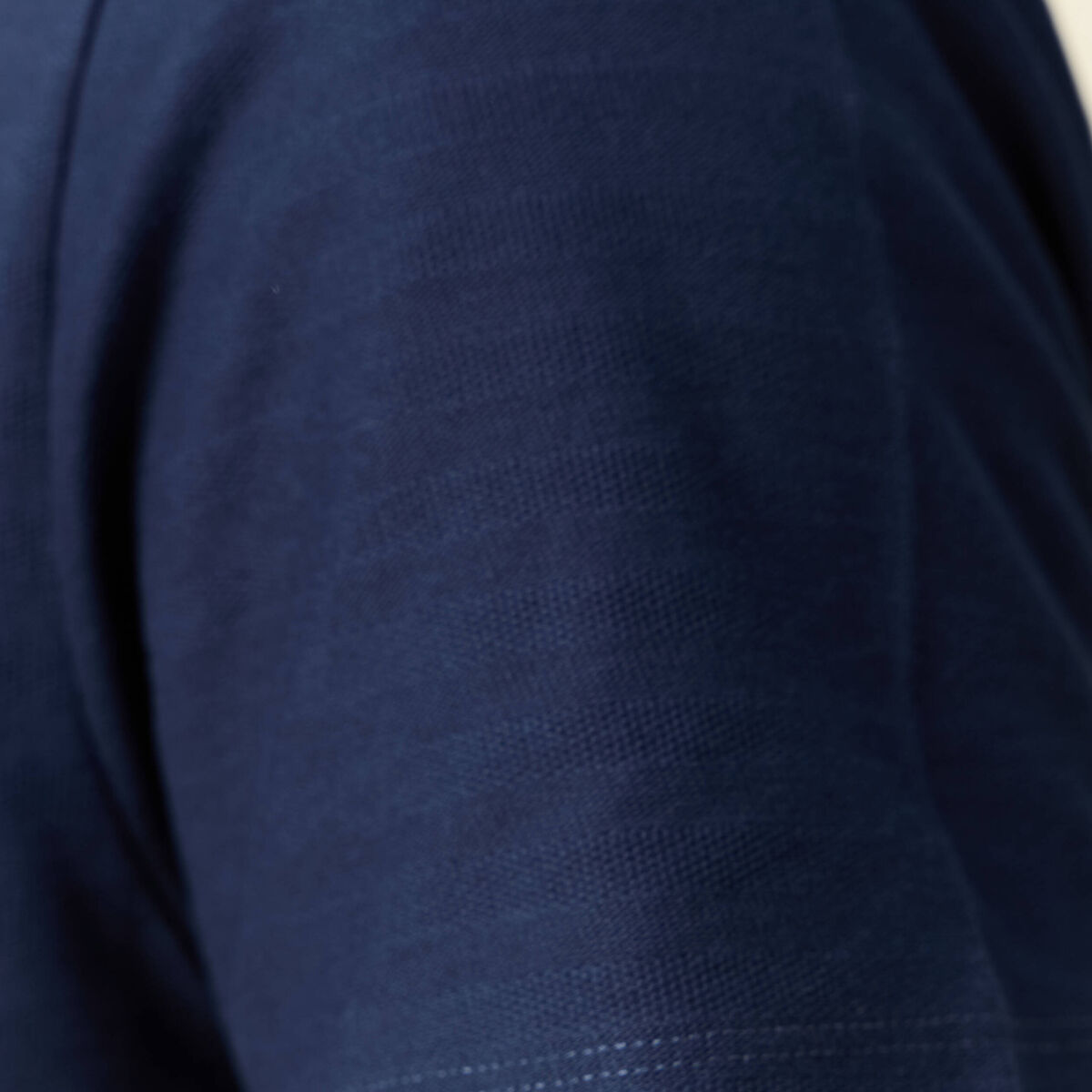 T-shirt manches courtes bleu marine homme
