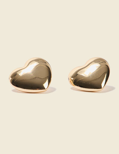 Boucles d'oreilles couleur or femme