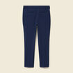 Pantalon slim cigarette bleu marine homme