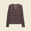 T-shirt éco-responsable multicolore femme