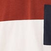 T-shirt éco-responsable marron cognac homme