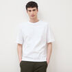 T-shirt manches courtes blanc homme