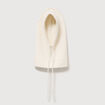 Cagoule ecru femme