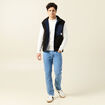 Pull manches longues ecru homme