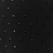 Robe évasée plissée noir femme
