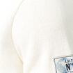Pull fin col rond manches longues ecru homme