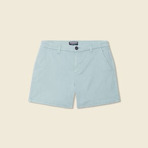 short chino eco responsable vert pastel femme Short chino éco-responsable vert pastel femme