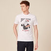 T-shirt manches courtes blanc homme