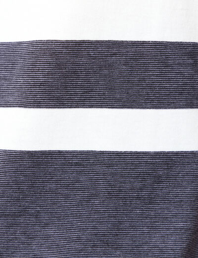 T-shirt manches courtes bleu marine homme