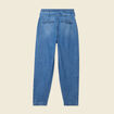 Jeans slouchy taille haute denim stone femme