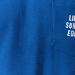 T-shirt oversize en coton bleu roi homme