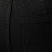 Jeans large taille haute denim noir femme