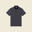 Polo éco-responsable bleu marine homme