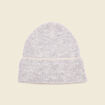 Bonnet fabriqué en France gris clair femme