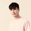T-shirt manches courtes rose clair homme