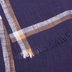 Foulard bleu marine homme