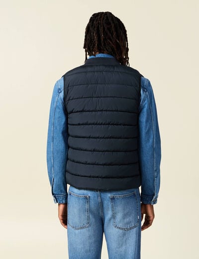 Doudoune éco-responsable bleu marine homme