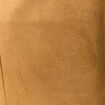 Short droit ceintur&eacute; su&eacute;dine marron femme