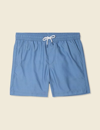 Short de bain bleu foncé homme