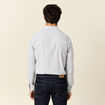 Chemise manches longues gris homme