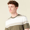 T-shirt manches courtes vert kaki homme