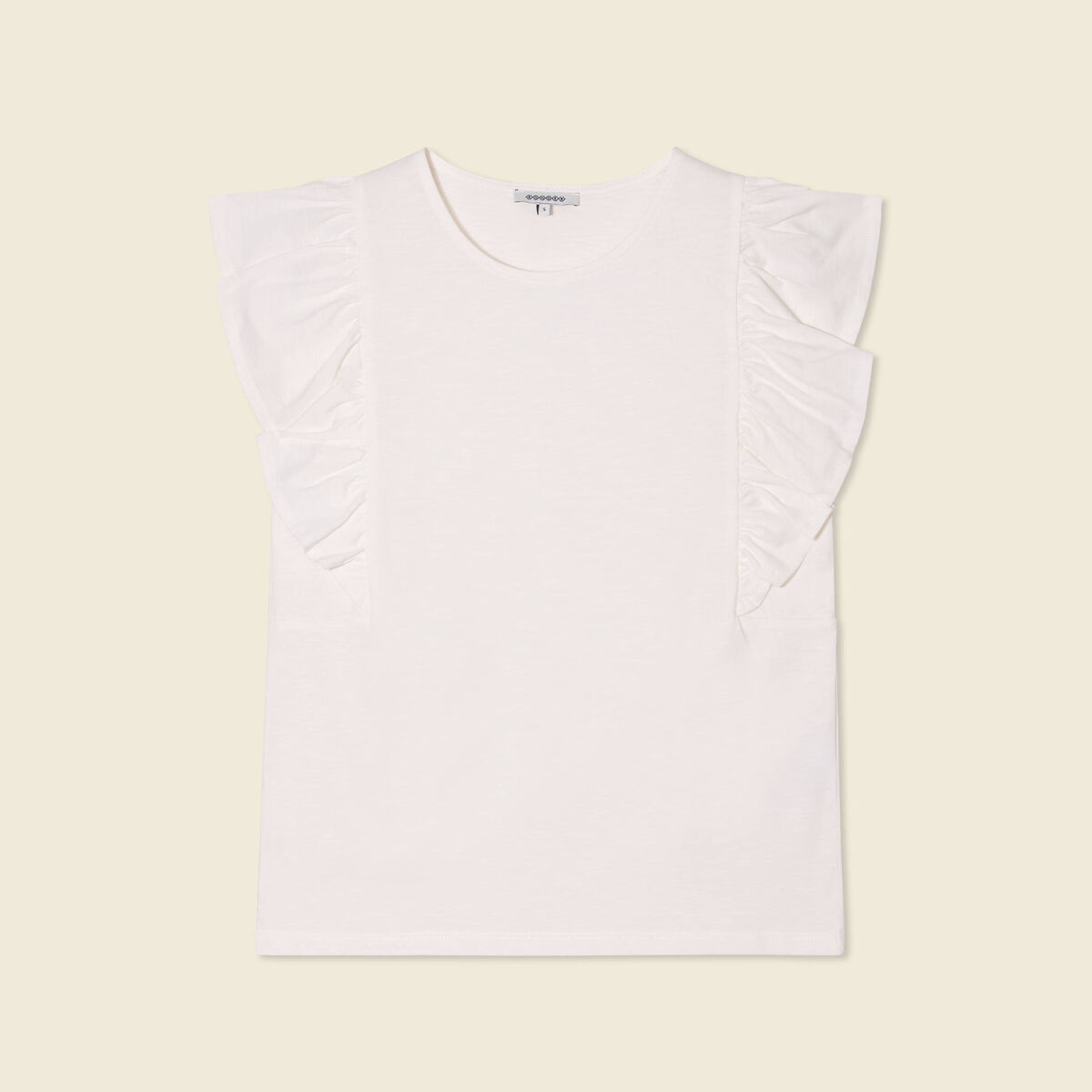 Débardeur sans manches blanc femme