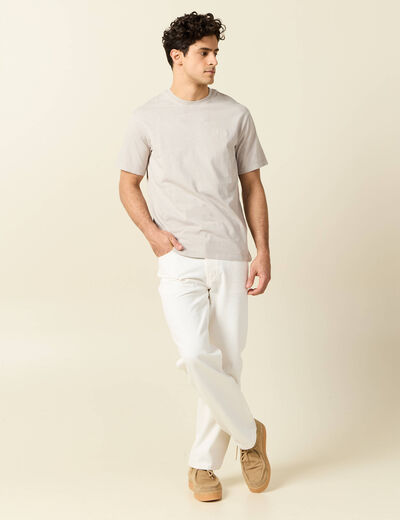 T-shirt manches courtes gris foncé homme