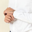Chemise manches longues blanc homme