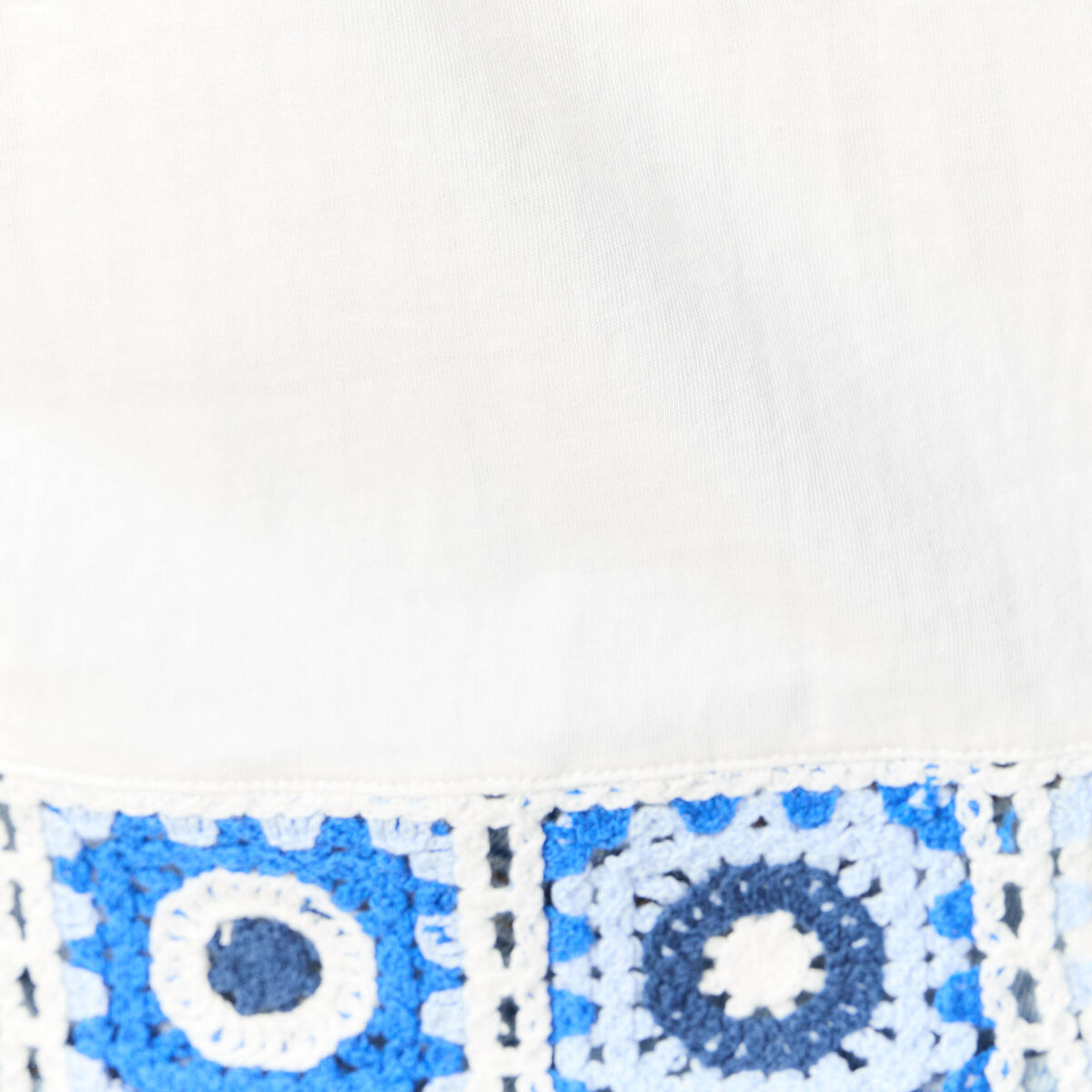 T-shirt sans manches blanc femme