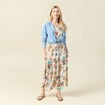 Blouse sans manches blanc femme