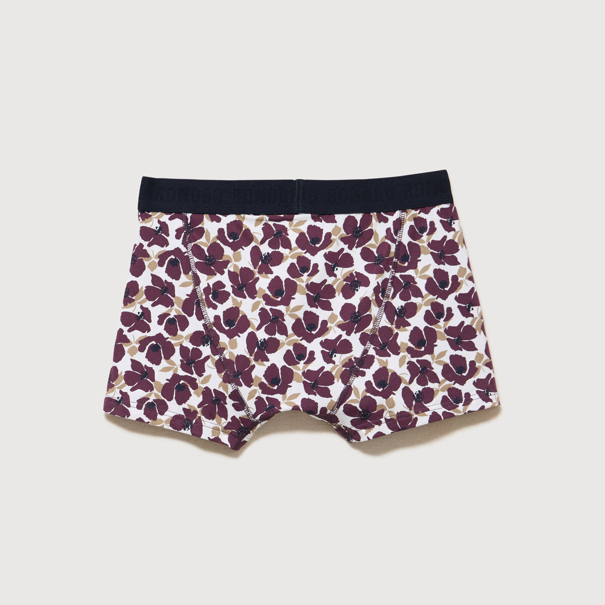 Lot de 3 boxers marron fonc&eacute; homme