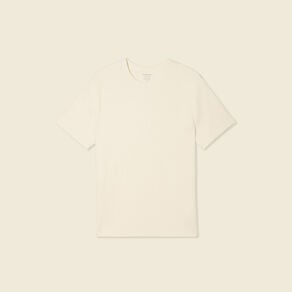 t shirt manches courtes ecru homme T-shirt manches courtes ecru homme