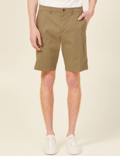 Short vert kaki homme