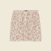 Bermuda droit taille nouée beige homme