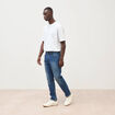Jeans straight longueur 30 denim stone homme