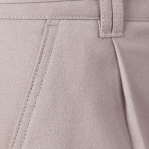 Short paperbag à pinces gris femme