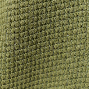 Polo en maille vert kaki femme