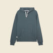 Sweat à capuche vert foncé homme