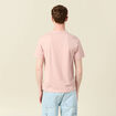 T-shirt en coton manches courtes rose pastel homme