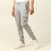 Pantalon battle bas resserré gris homme