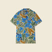Chemise manches courtes multicolore homme