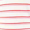 Polo ray&eacute; manches longues blanc femme